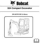 bobcat 324 mini excavator manual|bobcat 324m specs.